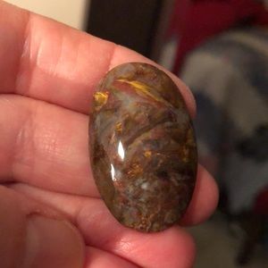 Oval Pietersite pendant